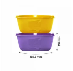 Tupperware SS Bowl 2Ltr, (Set Of 2), Home Appliances