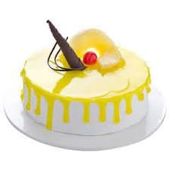 Exotic Pineapple Cake(Design as per availability)