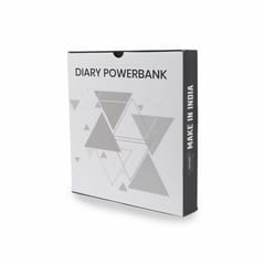 Standard Black Diary Power Bank DPBxxx5000mAh for a good corporate gifting idea for your friends and colleagues