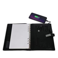 Standard Black Diary Power Bank DPBxxx5000mAh for a good corporate gifting idea for your friends and colleagues