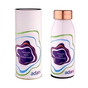 Customized 500ml Copper bottle for Corporate Gifting for clients and employees Leakproof Design, Easy to Clean and Use