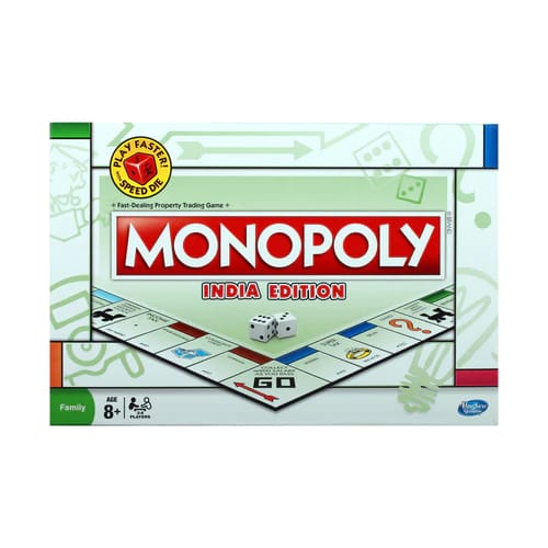 HASBRO GAMING MONOPLY INDIA EDITION