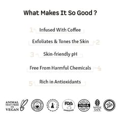 Coffee Deep Body Cleansing Kit | Body Scrub, Body Wash, Body Lotion | Deeply Cleanses, Exfoliates, Moisturizes | Enriched with Vitamin-E and Coconut Oil