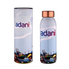 Customized 750ml Copper bottles for Corporate Gifting for clients and employees Leakproof Design, Easy to Clean and Use