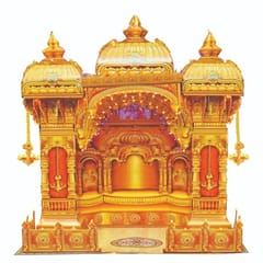 Siddhivinayak Makhar 18" For Ganpati Festival(1FT)