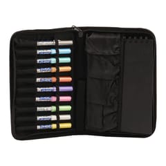 DOMS METALLIC BRUSH PENS TRAVEL KIT 10 SHADES 8436