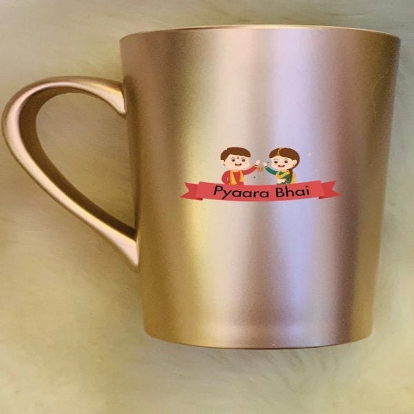 Customized Raksha Bandhan Tall coffee mug Set of 1 (350ML)