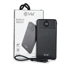 P0099 10000 EnMove-Black Powerbank is sleek and lightweight making them convenient to carry also ideal for corporate gift & Suitable to all industries