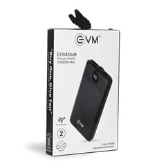 P0099 10000 EnMove-Black Powerbank is sleek and lightweight making them convenient to carry also ideal for corporate gift & Suitable to all industries