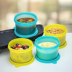 Tupperware Multipurpose Liquid Tight Executive Lunch Bowl 450 Ml 4 Piece Plastic Multicolour