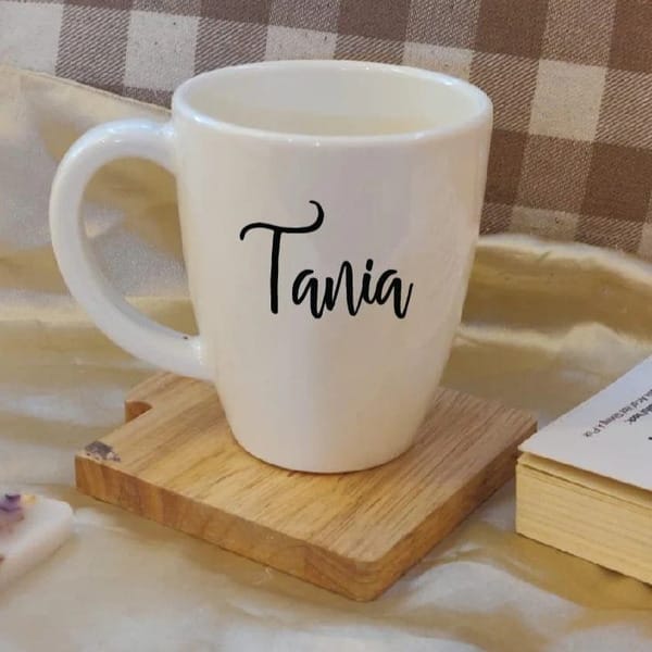 Unbreakable Mug with Customisable Name - Set of 1