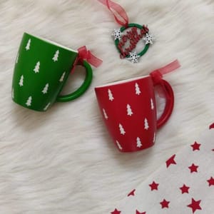 Unbreakable Mugs - Set of 2 - Christmas Themed (300ML each)