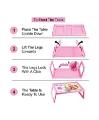 JOYO Disney Princess  Kids Study Table ,Folding Desk , For Back To School Kids