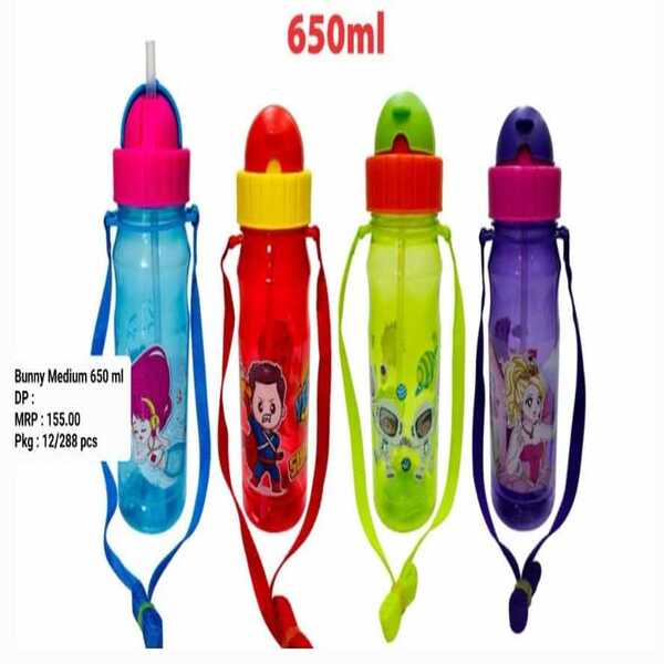 Bunny Medium 650ml water Bottle For School Kids