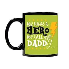 Father's Day Gift Set Pack Of 2 qty ( Ceramic Mug, Cushion Cover ) Father's Day Combo Set of 2