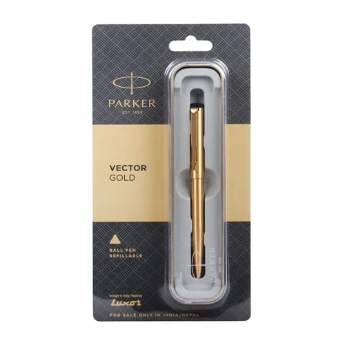 PARKER VECTOR GOLD BALL PEN