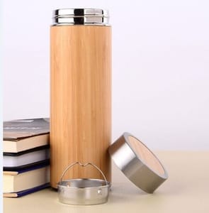 500ml Stylish & Durable Bamboo Flask Environment-friendly gifts are trending in Corporates