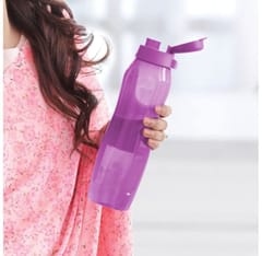 TUPPERWARE Aquaslim Bottle 1 ltr, (Set Of 2) Water Bottle , Back To School Products , For Office