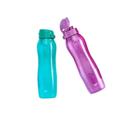 TUPPERWARE Aquaslim Bottle 1 ltr, (Set Of 2) Water Bottle , Back To School Products , For Office