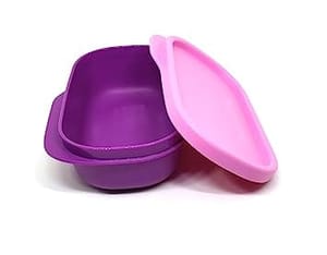 Tupperware Plastic Barbie My Lunch (Multicolour)  Lunch Box For Back To School Kids ,Birthday Gift
