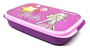 Tupperware Plastic Barbie My Lunch (Multicolour)  Lunch Box For Back To School Kids ,Birthday Gift