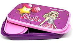 Tupperware Plastic Barbie My Lunch (Multicolour)  Lunch Box For Back To School Kids ,Birthday Gift