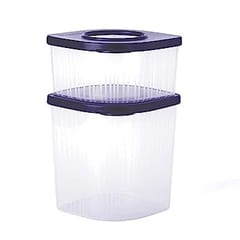 Tupperware Stack Fresh Container 1ltr & 470ml (1pc Each) , Storage Box , Kitchen Accesories