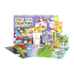 HAPPY KIDZ PICTURE CRAFTING A MIX-MEDIUM CRAFTING KIT