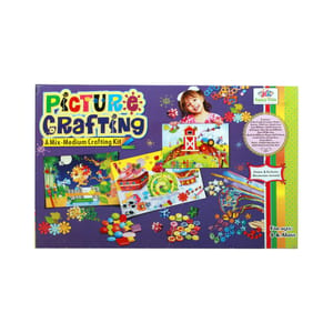 HAPPY KIDZ PICTURE CRAFTING A MIX-MEDIUM CRAFTING KIT