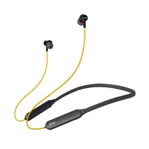 Black & Yellow EnSport Bluetooth Neckband is the classic innovation of wired earphones also perfect gift for music-lover stakeholders