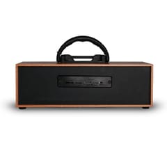 Classic Wooden Speaker MS-WS-004-Mix Color lightweight and portable speaker carry music with it and you can chill with the booming sound while listening to it