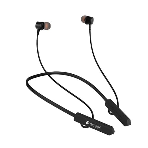 Black Wireless Bluetooth Neckband is the classic innovation of wired earphones also perfect gift for music-lover stakeholders