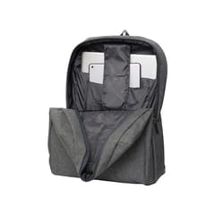 Alpha Eagle Grey Backpack made with polyester material,Large Capacity hard case backpack feels luxurious and comfortable