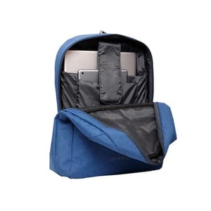 Alpha Eagle Blue Backpack made with polyester material,Large Capacity hard case backpack feels luxurious and comfortable