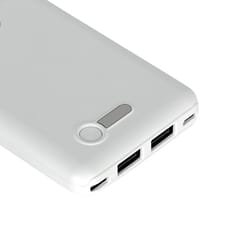 P0022 Encore+ 5000mAh- White Power Bank Is great source of power to your lifeline also gift this to your colleagues and friends