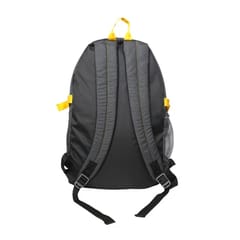 Trek Yellow & Grey Backpack  made with polyester material,Large Capacity hard case backpack feels luxurious and comfortable