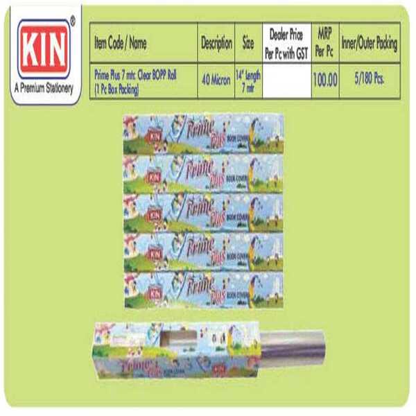 Prime Plus 7 mtr Clear BOPP Roll