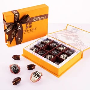Choco Date Box Dry Fruits filled with caramel taste and dipped with pure chocolate