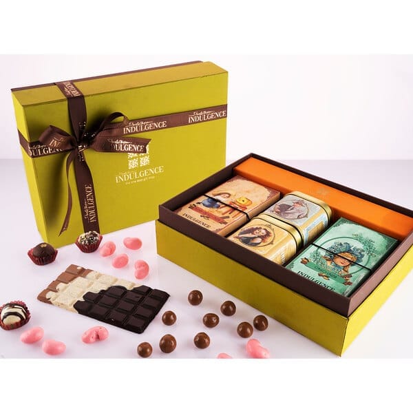 Assorted Box for Corporate collection (2 chocolate bars,7 truffle)