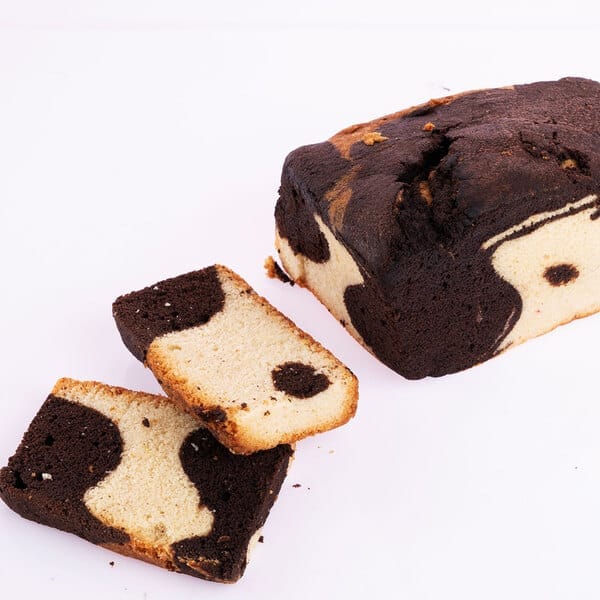 Marble Cake Slices (Loaf)