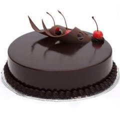 Royal Chocolate truffle Cake(Design as per availability)