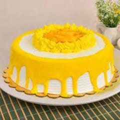 Simple & Fresh Mango Cream Cake(Design as per availability)