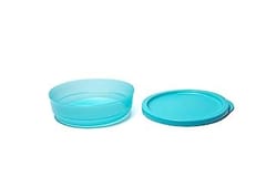 Tupperware Fridge Container Roundstax 1Pc - (Blue, 200 ml) (TP_43) , Kitchen Accesories , Home Appliances