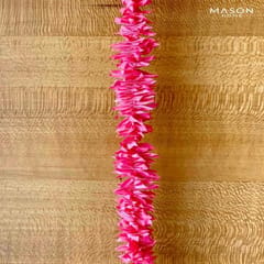 cThemeHouseParty Artificial Mogra Hanging Long Flower line for toran(Backdrop),Home Decor, Diwali, Festival decoration (Dark Pink)