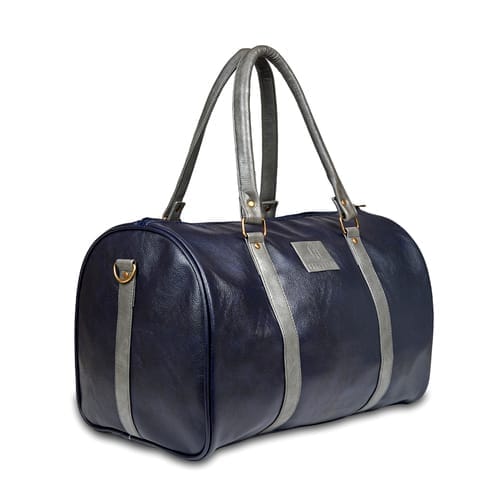 Trundle Blue and Grey Duffle Bag can be the perfect gift for all your employees, clients and customers