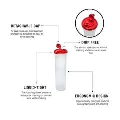 Tupperware Mega Magic Plastic Flow Bottle, 1.1 litres, 1 Piece, Multicolor,  Sipper ,Sipper Bottle, For Gift