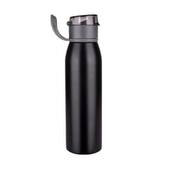 Unbreakable Leak Proof Lightweight & Certified 100% BPA Free Ideal For Gym,Travel, School, Office, Kids 500ml Black Glossy Finished Sipper Bottle