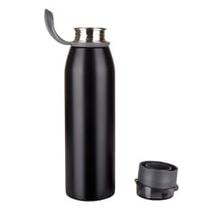 Unbreakable Leak Proof Lightweight & Certified 100% BPA Free Ideal For Gym,Travel, School, Office, Kids 500ml Black Glossy Finished Sipper Bottle