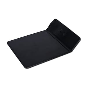 Wireless Mousepad Charger- Black This elegant wireless would be best for your corporate manager, clients and delegates as its urban design would suit their workstation