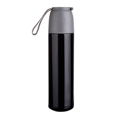 500ml Black Premium Stainless Steel Thermos Vacuum Cup Tumbler Bottle for corporate gifiting